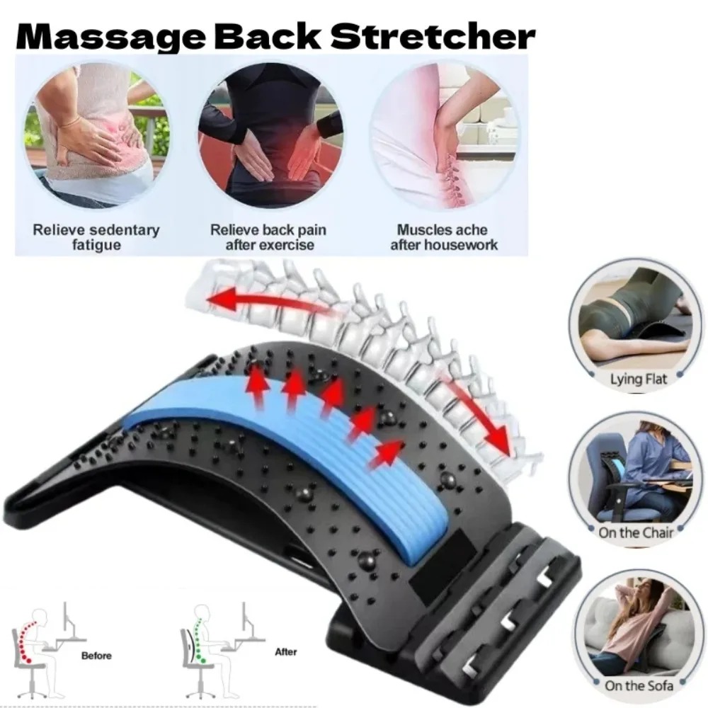 Lumbar Back Stretcher 4 Level  - Posture Corrector Back บทวิจารณ์และราคา