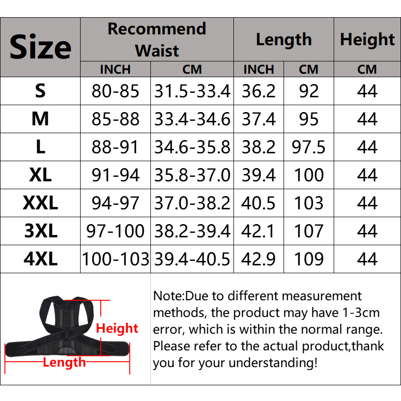 Adjustable Back Posture Correc - Posture Corrector Back บทวิจารณ์และราคา