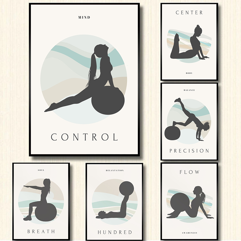 Minimalist Pilates Yoga Fitnes - Yoga Fitness Quotes บทวิจารณ์และราคา