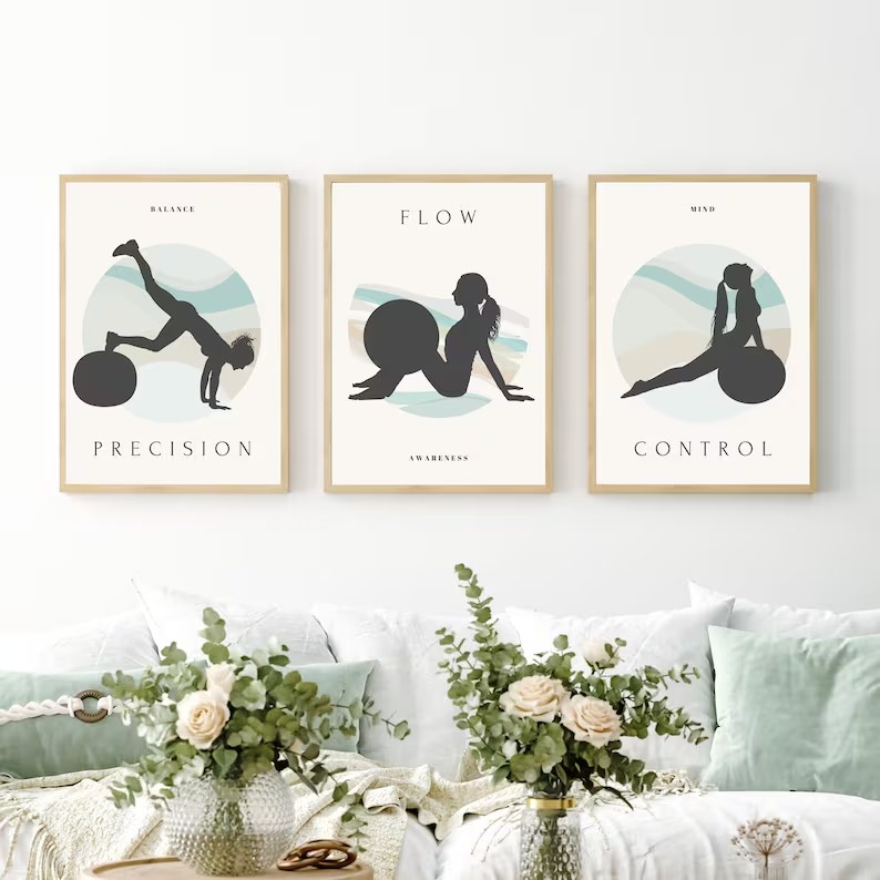 Minimalist Pilates Yoga Fitnes - Yoga Fitness Quotes บทวิจารณ์และราคา