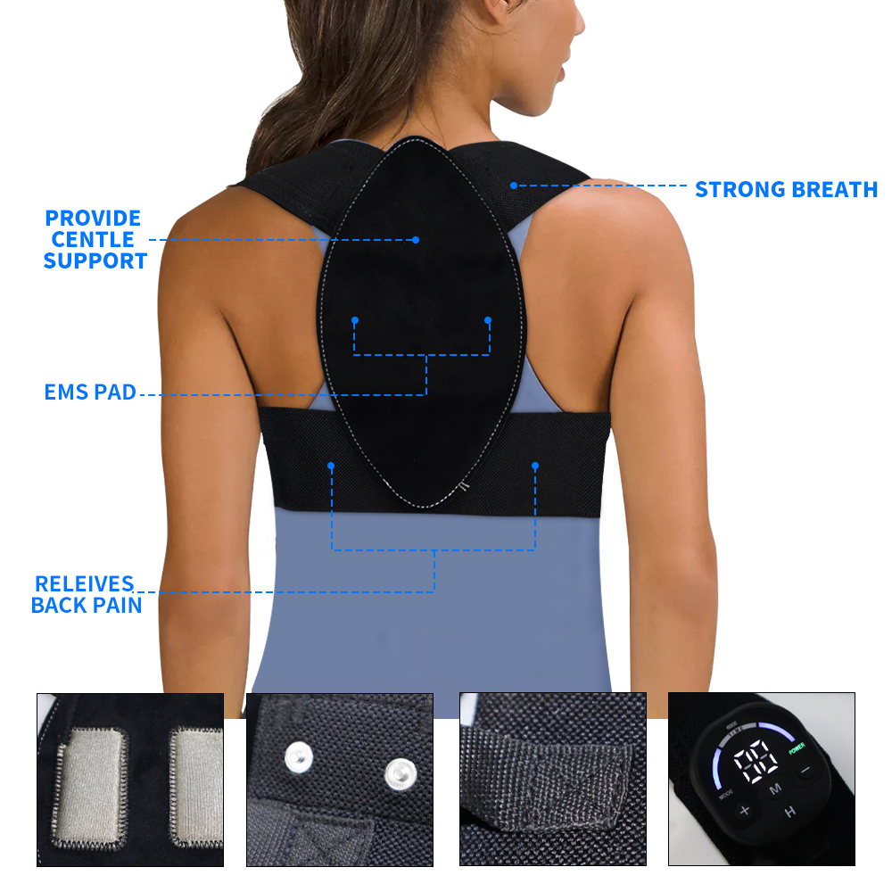 EMS Posture Corrector Belt for - Posture Corrector Back บทวิจารณ์และราคา