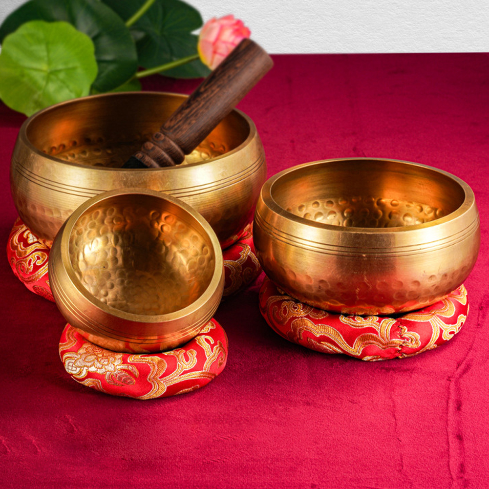 Tibetan Singing Bowl Set Uniqu - Yoga Y Fitness บทวิจารณ์และราคา