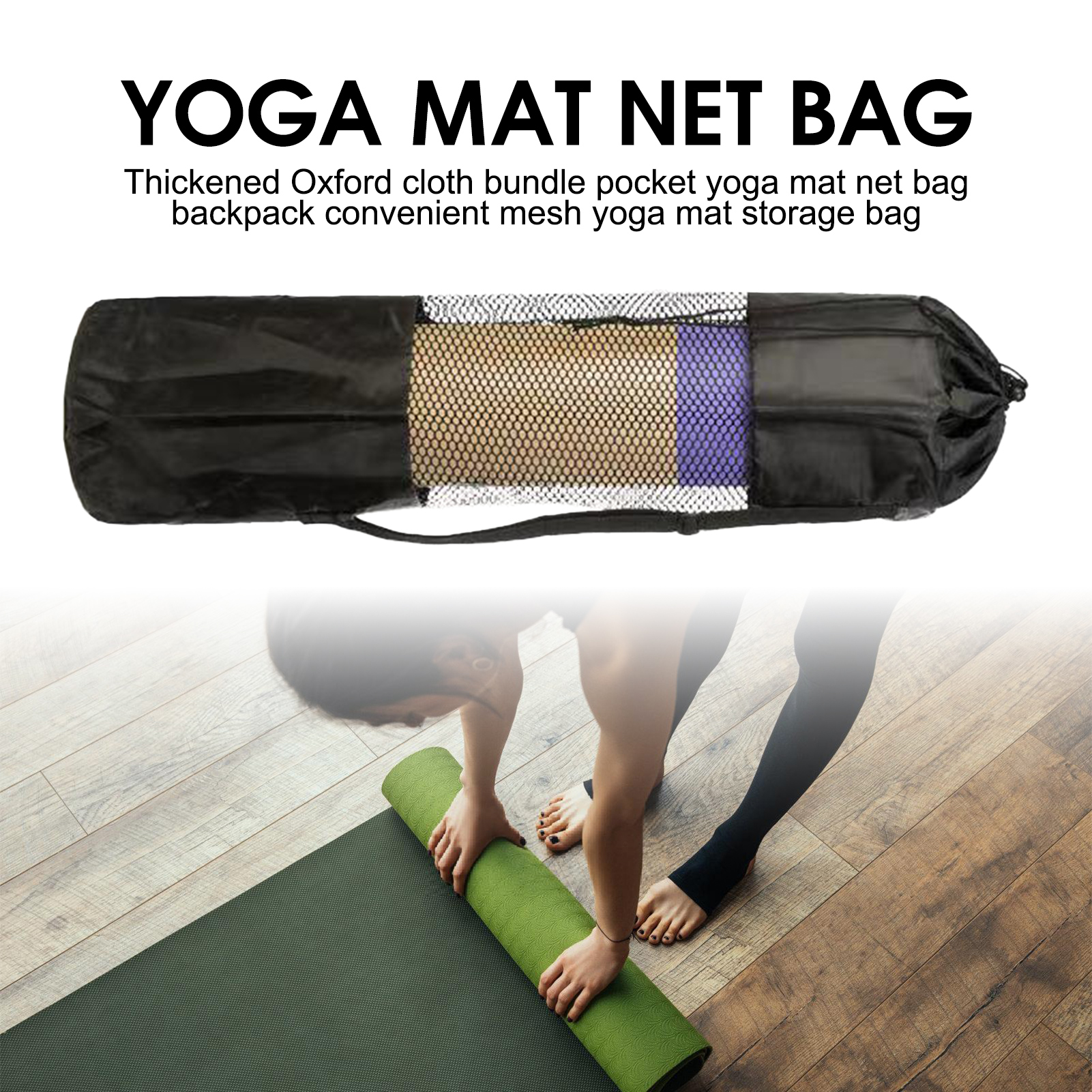 Yoga Mat Bag with Mesh Window  - Yoga Y Fitness บทวิจารณ์และราคา