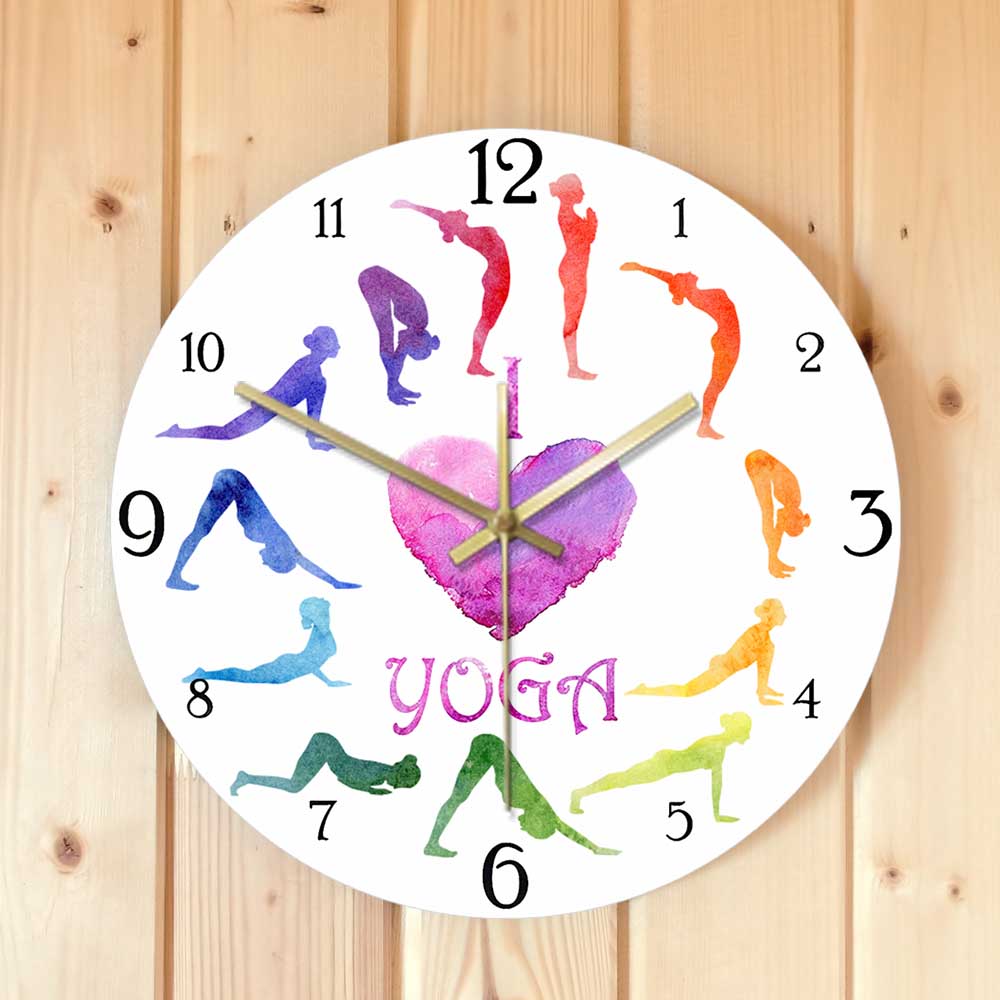 I Love Yoga Watercolor Paintin - Yoga Fitness Watch บทวิจารณ์และราคา