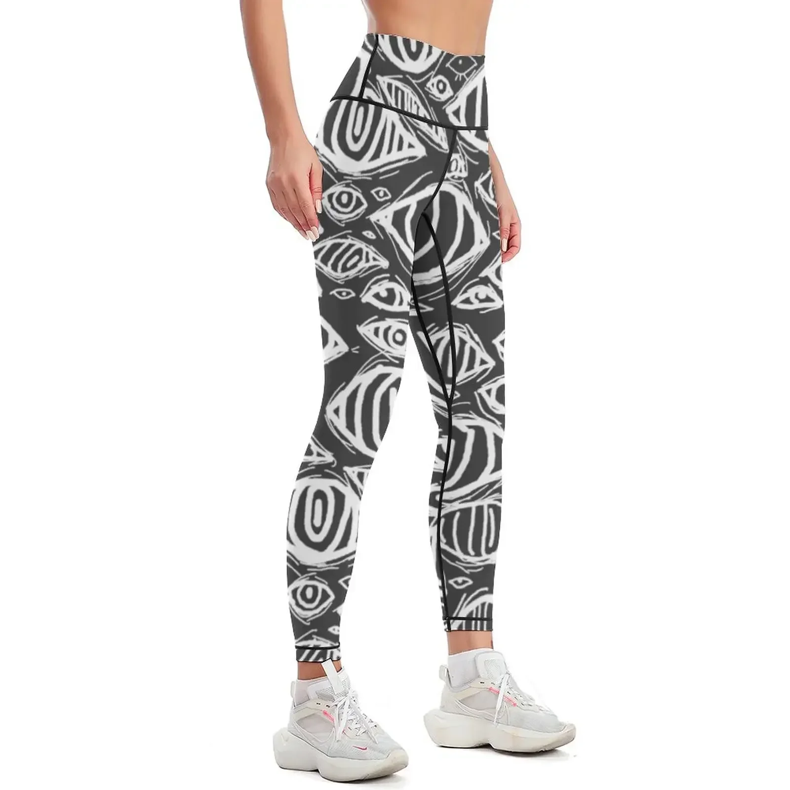 Watching eyes Leggings Clothin - Yoga Fitness Watch บทวิจารณ์และราคา
