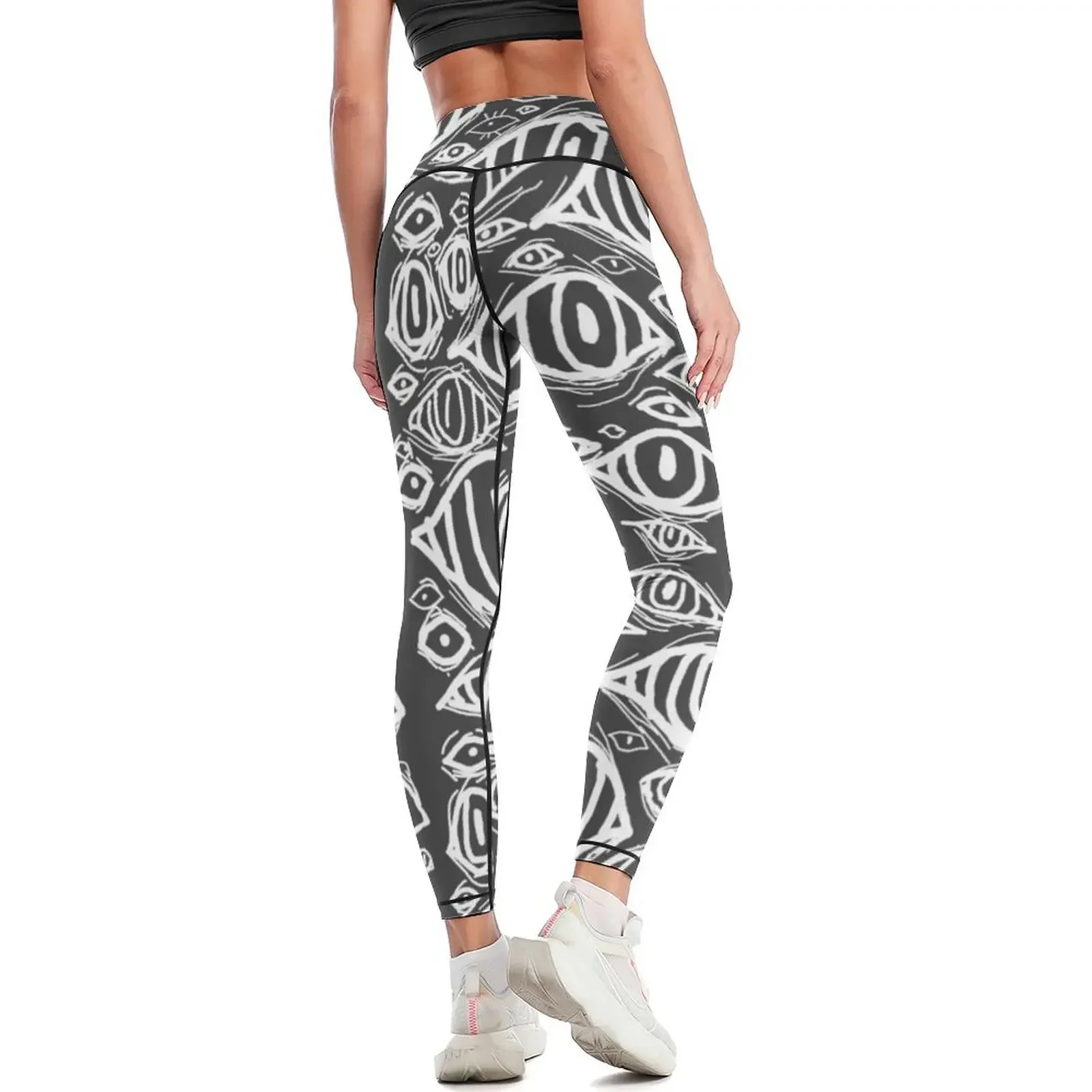 Watching eyes Leggings Clothin - Yoga Fitness Watch บทวิจารณ์และราคา