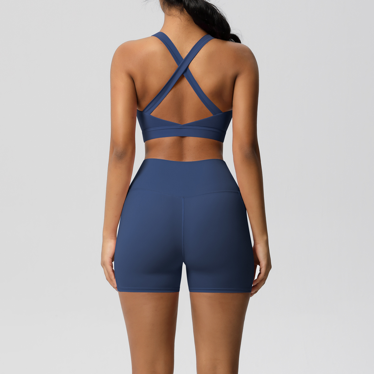2PCS Sportswear With Pocketed  - Yoga Y Fitness บทวิจารณ์และราคา