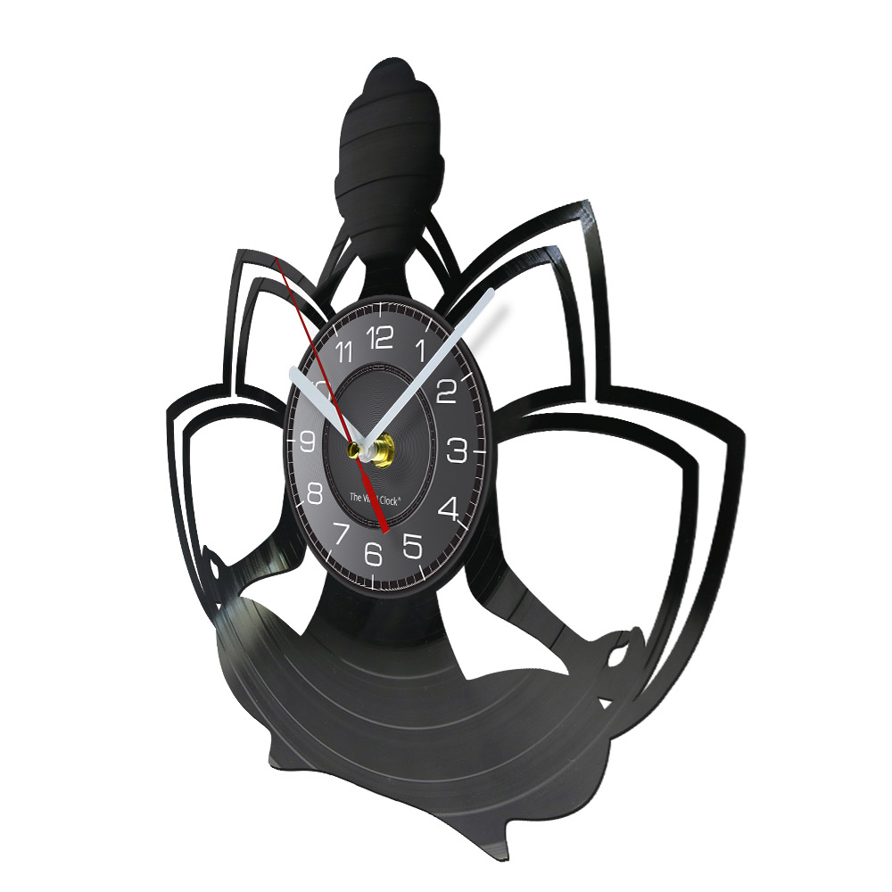 Yoga Pose Vinyl Record Wall Cl - Yoga Fitness Watch บทวิจารณ์และราคา
