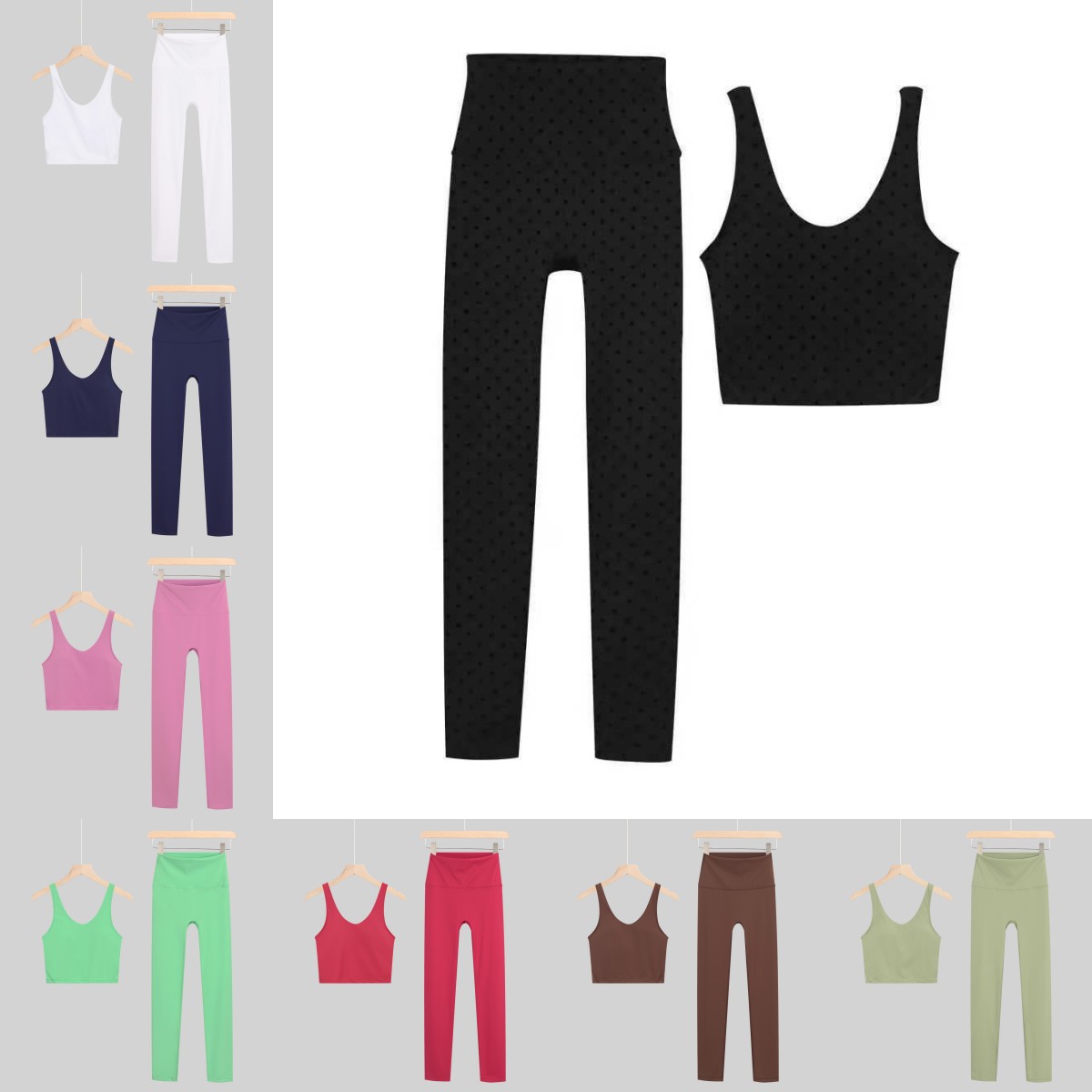 Designer Women Yoga Set U-shap - Yoga Y Fitness บทวิจารณ์และราคา